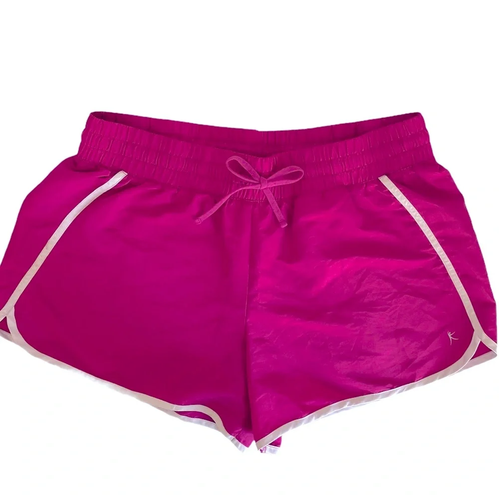 Danskin Athletic Track Shorts Pink Running Shorts